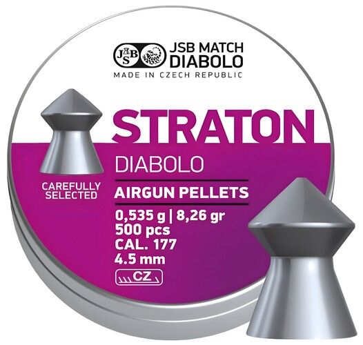Diabolo JSB Straton 500 pz cal.4,5mm