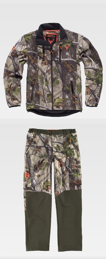 COMPLETO SOFTSHELL CAMOUFLAGE