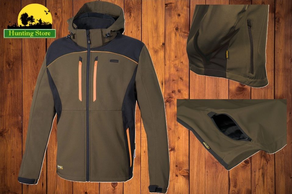 COMPLETO GIACCA SOFT SHELL E PANTALONE