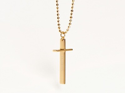 Necklace CROSS GOLD