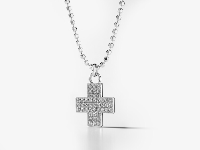 Necklace CRYSTAL CROSS