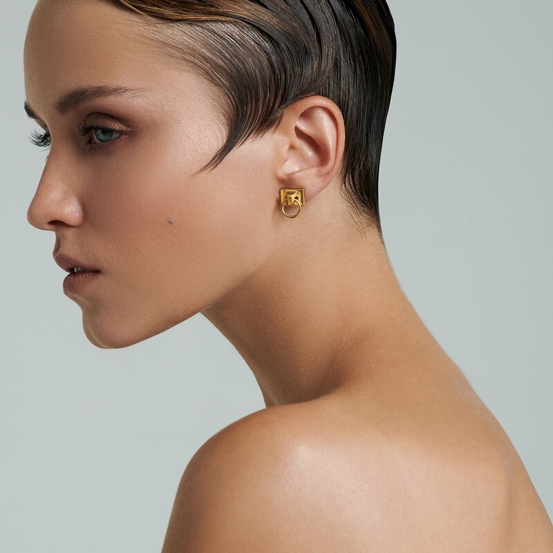 Earring COLLAR PIN GOLD