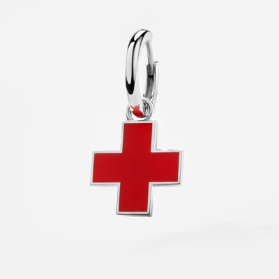 Earring BLOODY CROSS