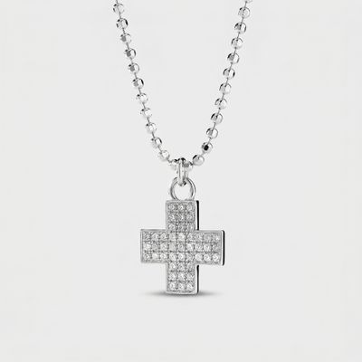Necklace CRYSTAL CROSS