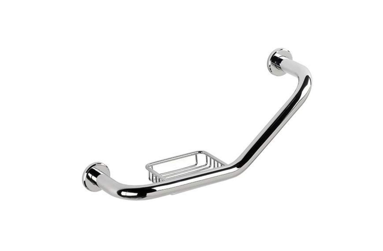 Luxe, grab rail with right soap dish