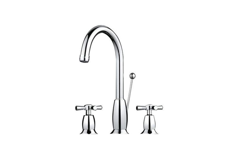 Rimini, basin mixer with ceramic disk cartridge