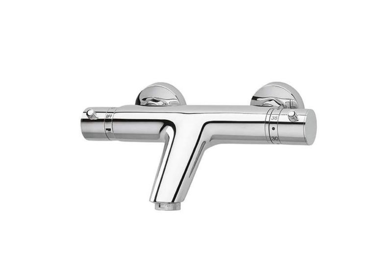 Torus, thermostatic bath mixer