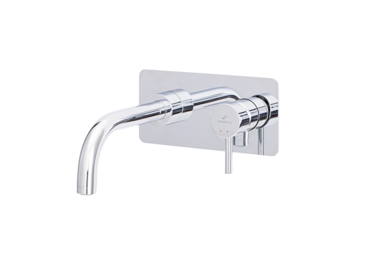 Tube, Concealed horizontal basin mixer