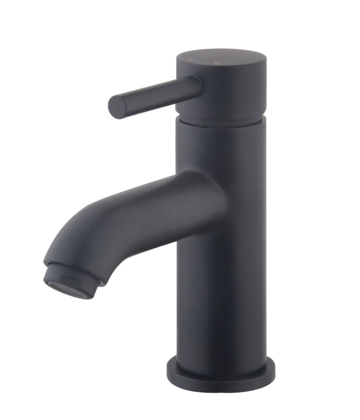 Caral Cadans washbasin faucet low matt black