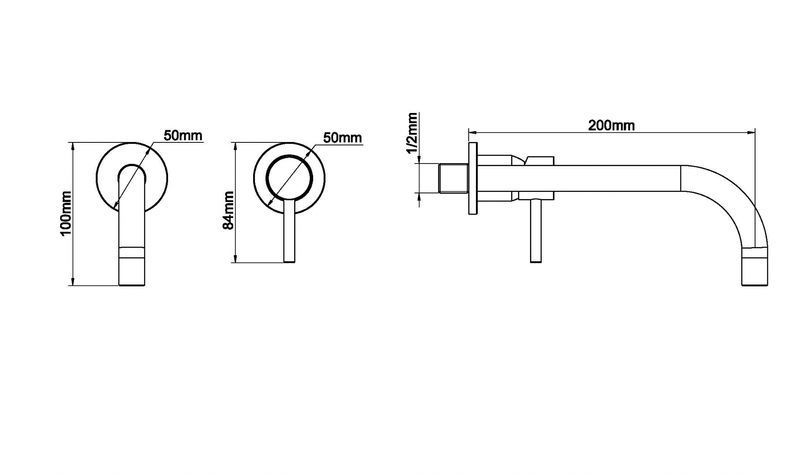 Xellanz Slim Twenty, single lever wash basin