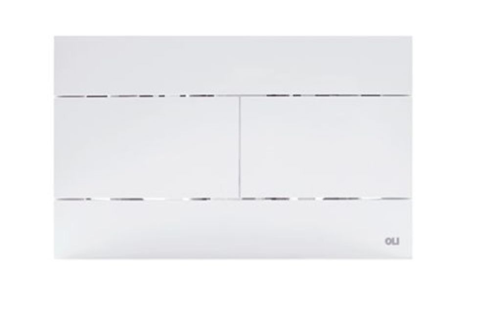 Control plate white Slim