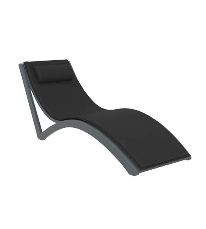 Slim, sunlounger