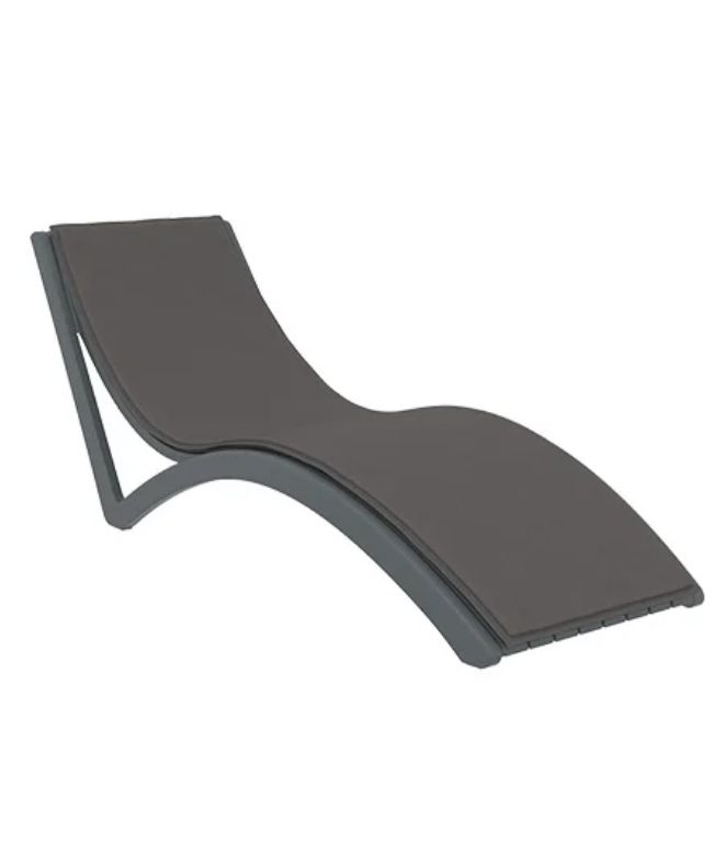 Slim Cushion, Colour: Dark Grey