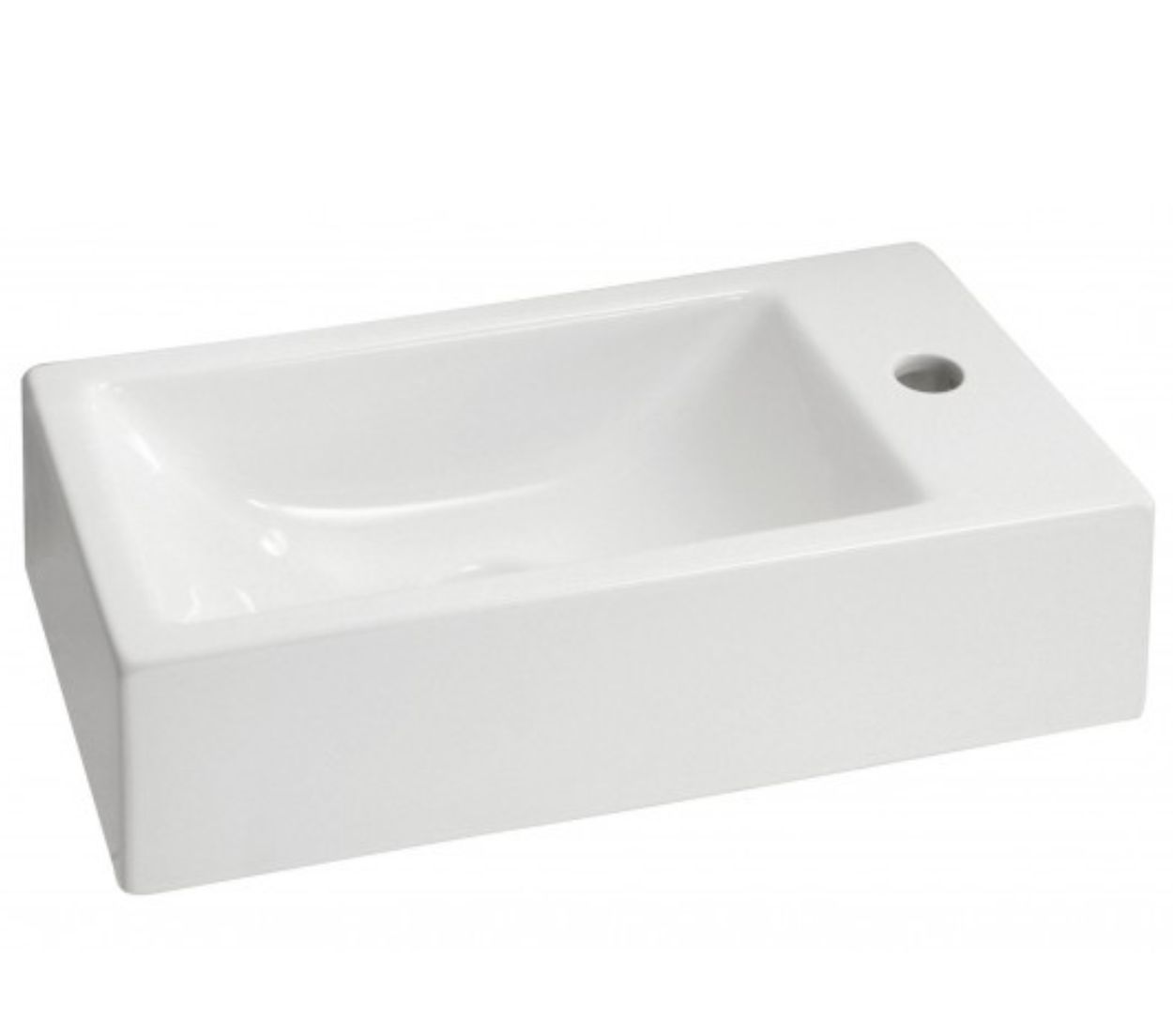 Metis wash basin white