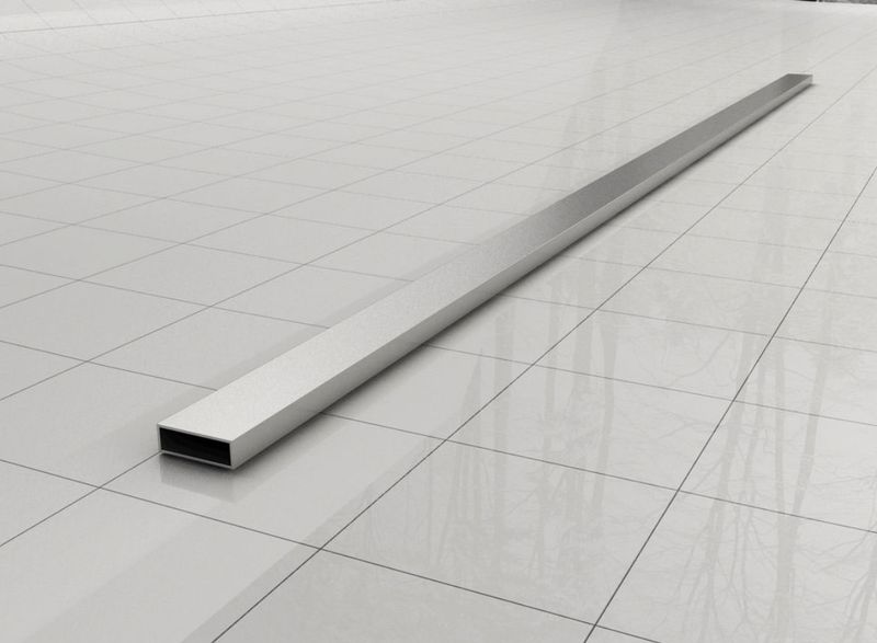 Stabilizing arm 120 cm chrome