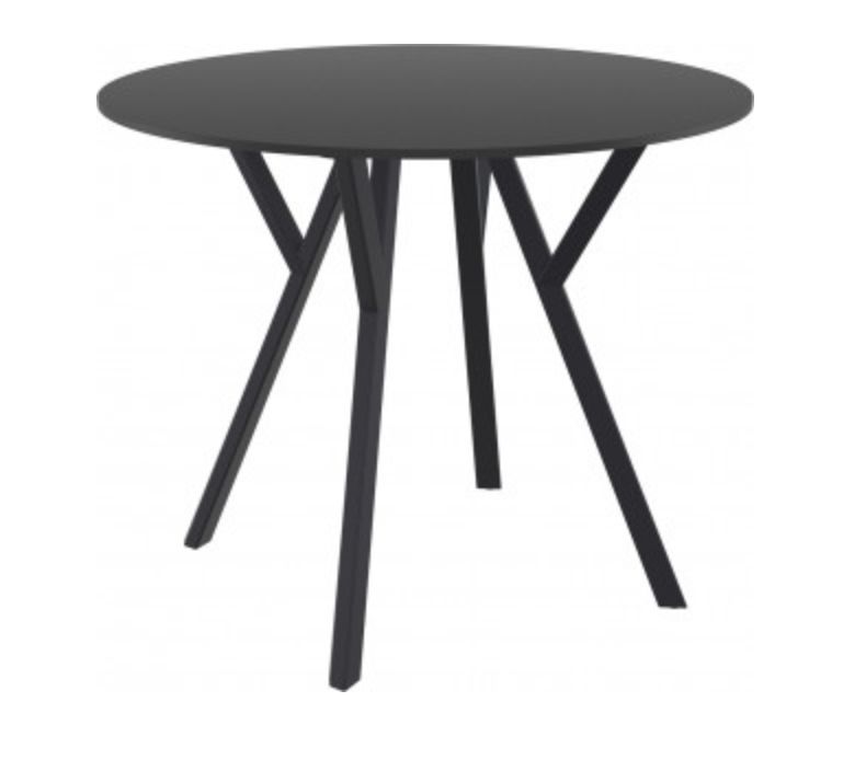 Max table Ø90, Colour: black