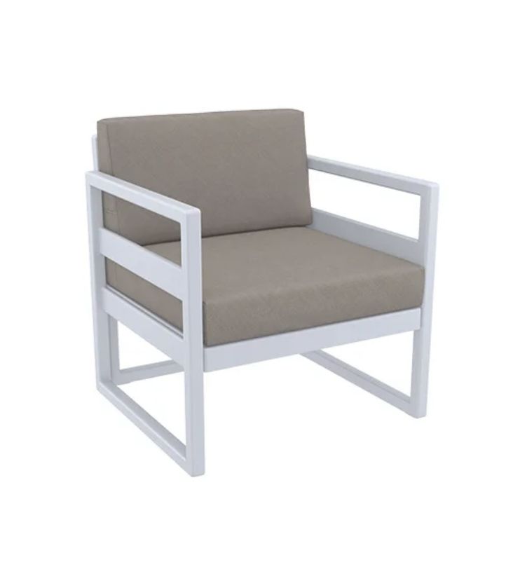 Mykonos, backrest cushion, Colour: Beige