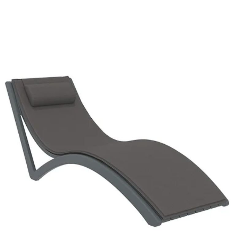 Slim, pillow cushion, Colour: Dark Grey