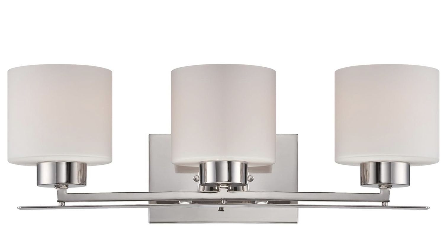 Parallel three light vanity