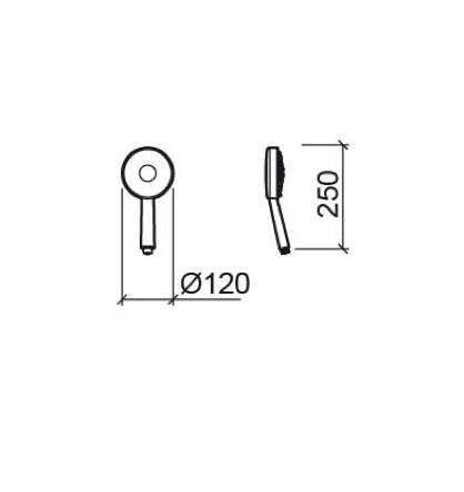 Face, hand shower