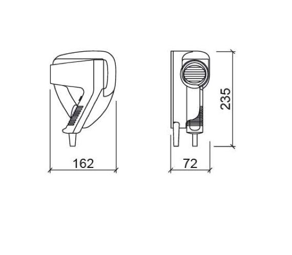 Luxe, hair dryer 1200w