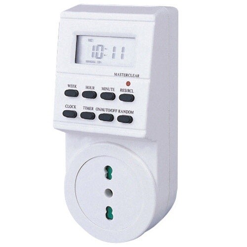 PROGRAMADOR DIGITAL 16 A. 250 V. (8 PROGRAMAS)