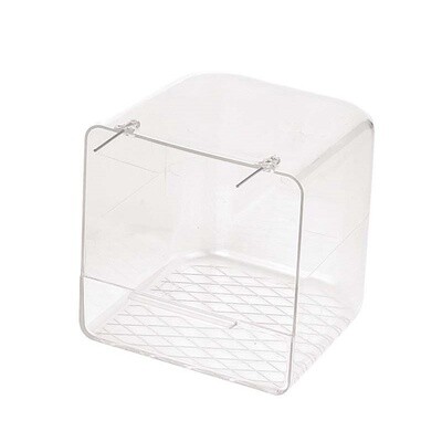 BAÑERA TRANSPARENTE PAJAROS