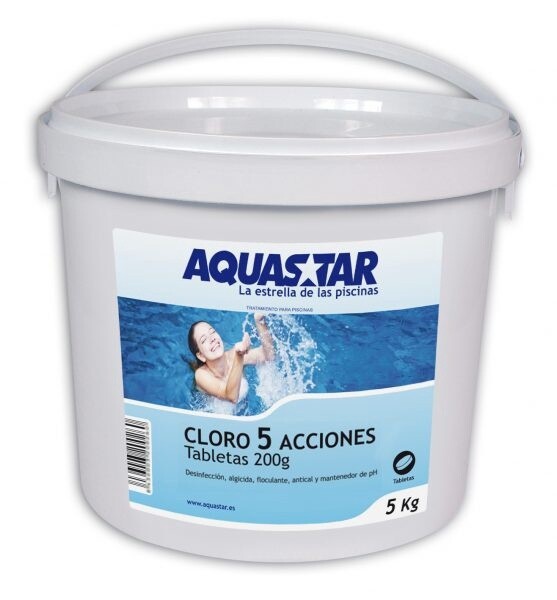 CLORO 5 ACCIONES TABLETAS 200G