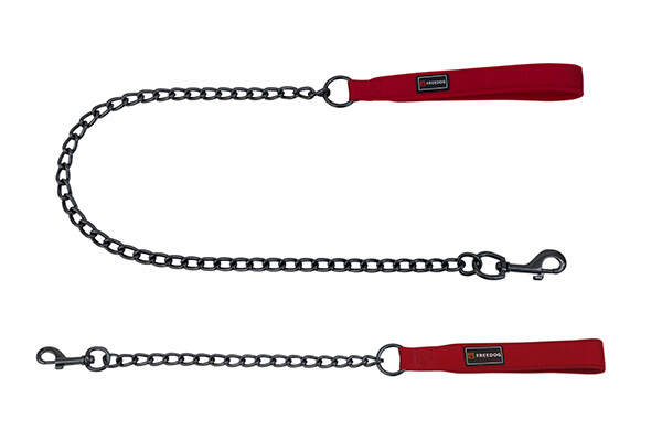 Cadena Metálica Gun 4mm 25mm x 60cm, COLOR: ROJO