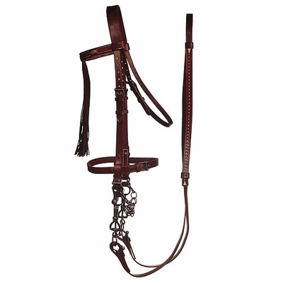 CABEZADA MARJOMAN MODELO JEREZANA CON RIENDAS