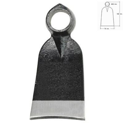 AZADA FORJADA SIN MANGO 343/ 310 GRAMOS