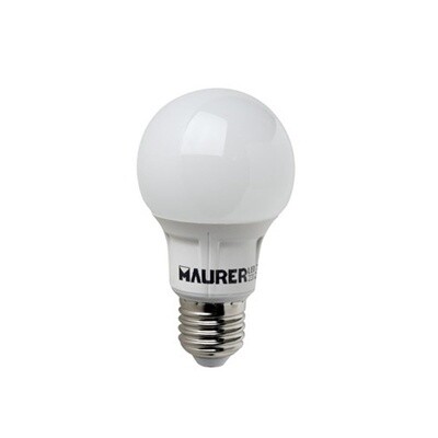 Bombilla Led Standar E27. 6 W. = 40 W. 470 Lúmenes. Luz calida. (3000°K).