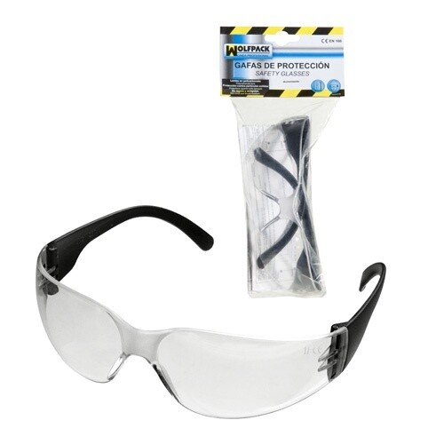 GAFAS PROTECCION EN166 SPORT TRANSPARENTES.