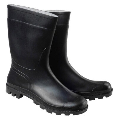 BOTAS GOMA BAJAS NEGRAS