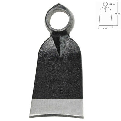 AZADA FORJADA SIN MANGO 343/ 340 GRAMOS AZADA FORJADA SIN MANGO 343/ 340 GRAMOS