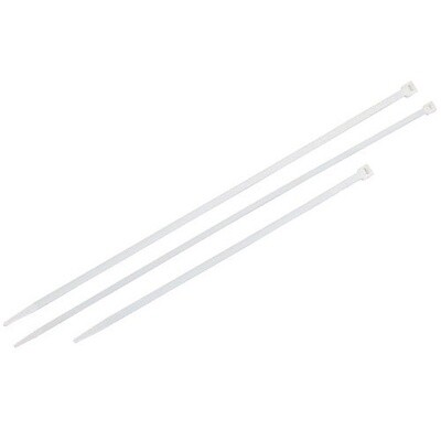 BRIDAS NYLON 100% NATURAL (BOLSA 100 UNIDADES)