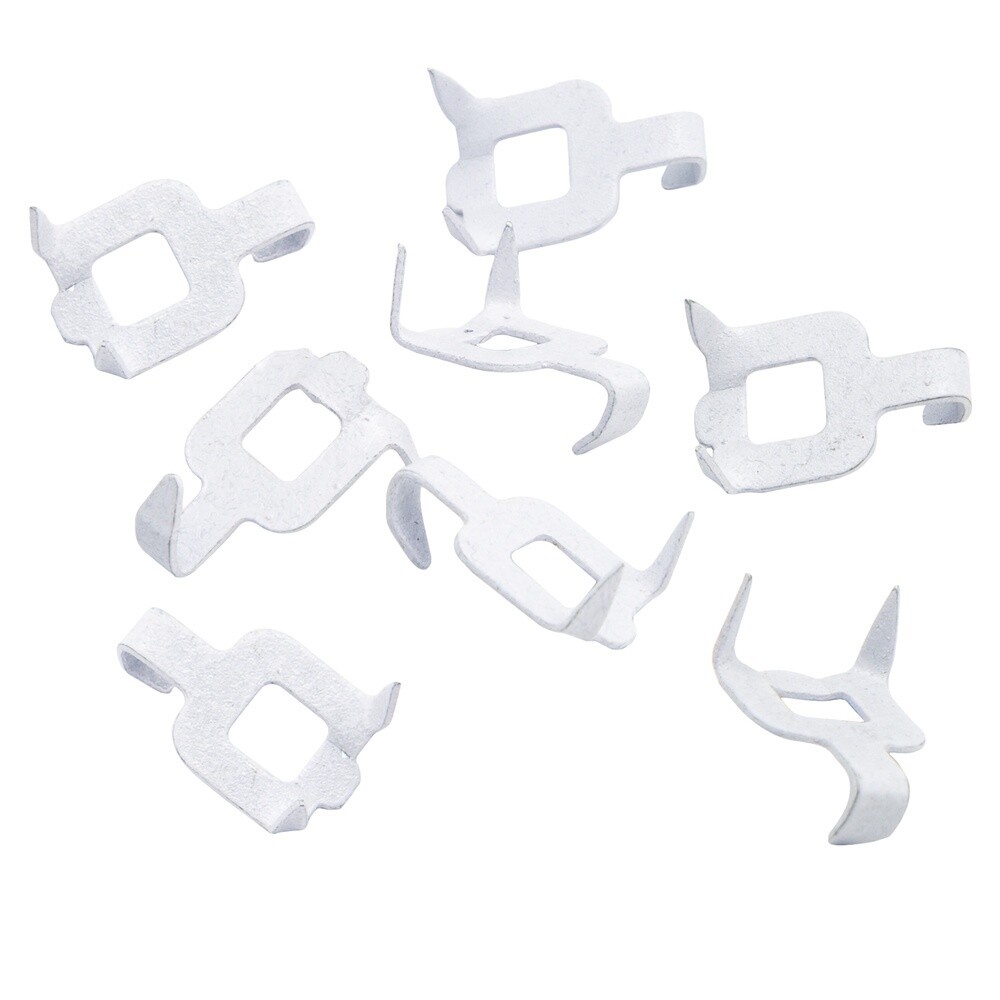 CUELGA CUADROS METALICO GANCHO BLISTER 8 PIEZAS
