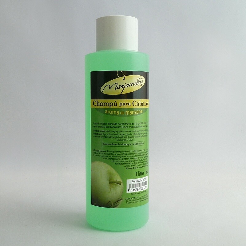CHAMPÚ CABALLOS MANZANA 1 l