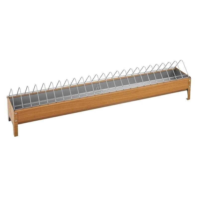 COMEDERO CORRAL PARA GALLINAS 120 CM, LARGO: 60 CM
