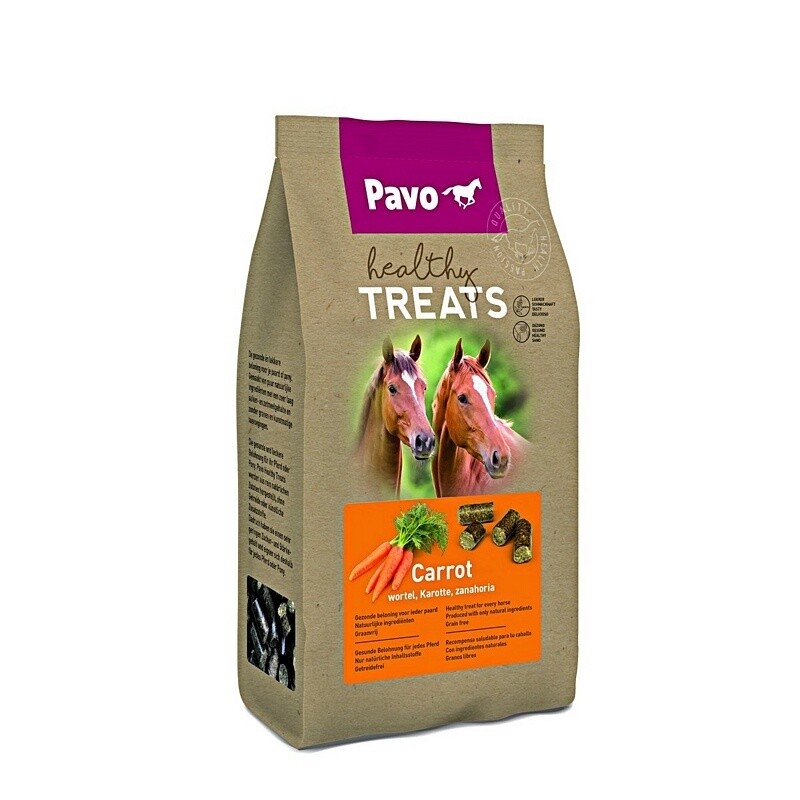 Pavo Healthy Treats, SABOR: Zanahoria