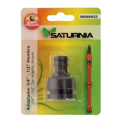 ADAPTADOR MANGUERA SOFT TOUCH 3/4&quot; - 1/2&quot;