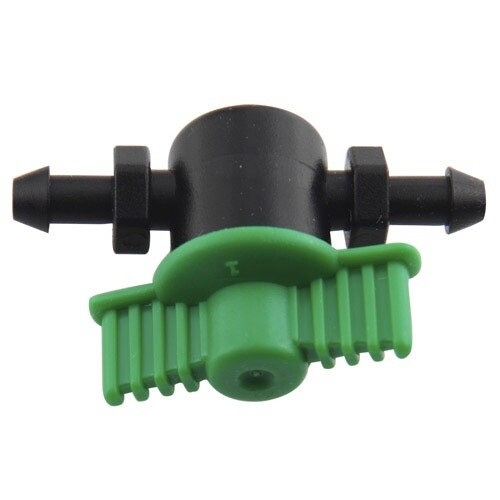 GOTEO VALVULA INTERLINEA 1/4&quot; (BLISTER 5 PIEZAS)