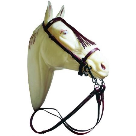 CABEZADA VAQUERA SIMPLE PIÑA BLANCA