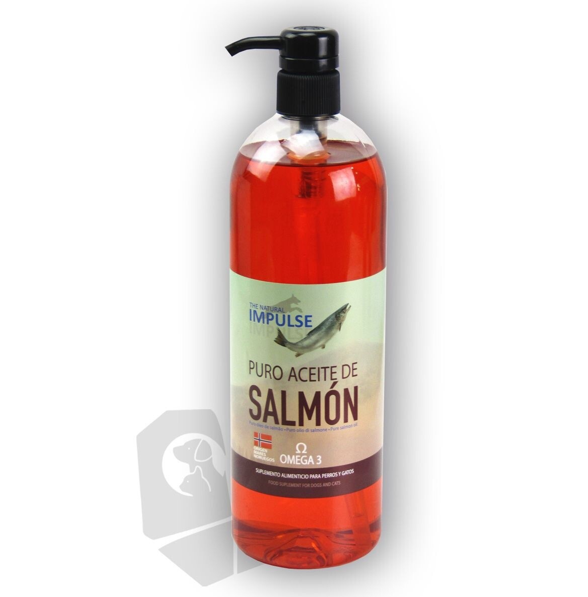 Aceite de salmón &quot;The Natural Impulse&quot; 500ml.