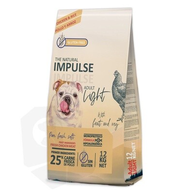 The Natural Impulse Dog Adult Light 12 kg