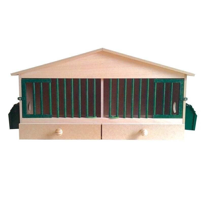 Jaula de Madera para Perdices 2 DPTOS