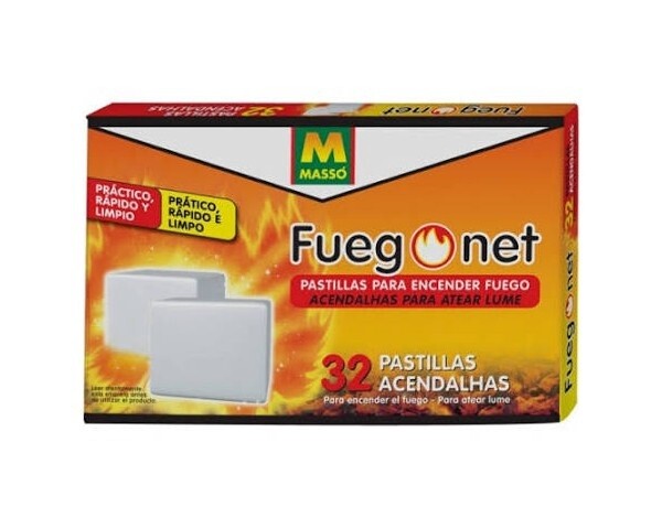 PASTILLAS BLANCAS FUEGO NET