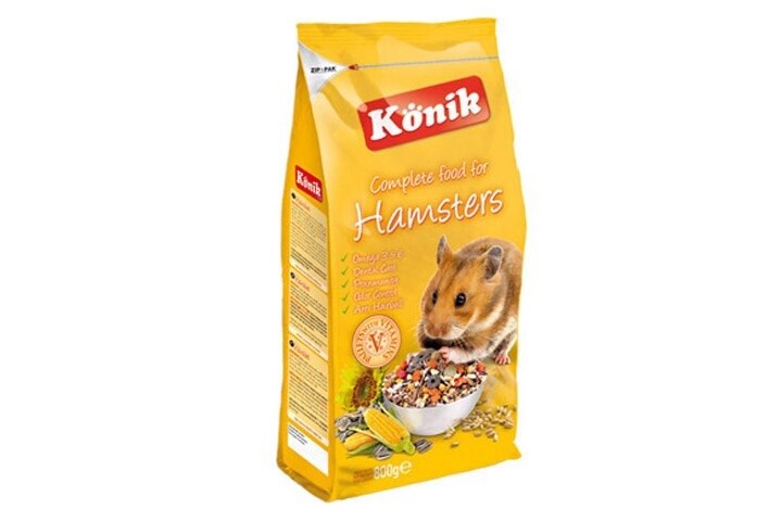 Hamsters, Peso: 800 g