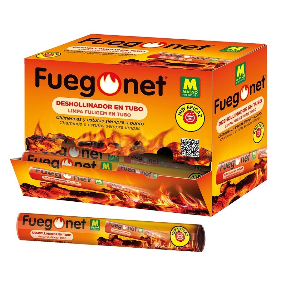 TUBO DESHOLLINADOR FUEGO NET 175G