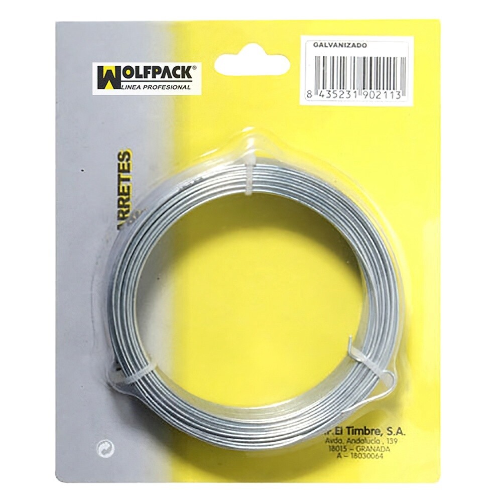 ALAMBRE GALVANIZADO 1,30MM (ROLLO 50 METROS)